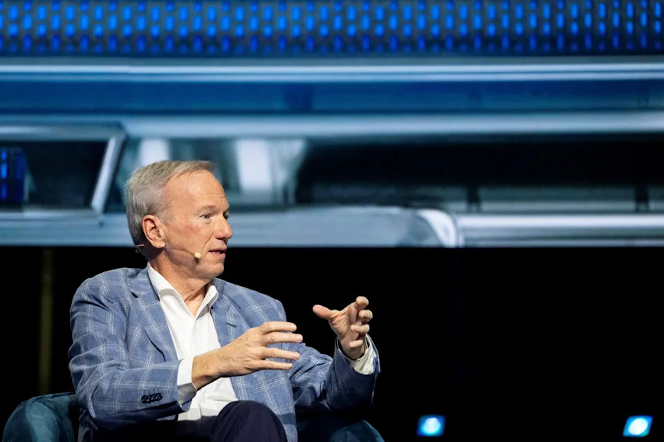 Thousands of students booed former Google CEO Eric Schmidt last week when he urged them to join the AI race (Reuters)