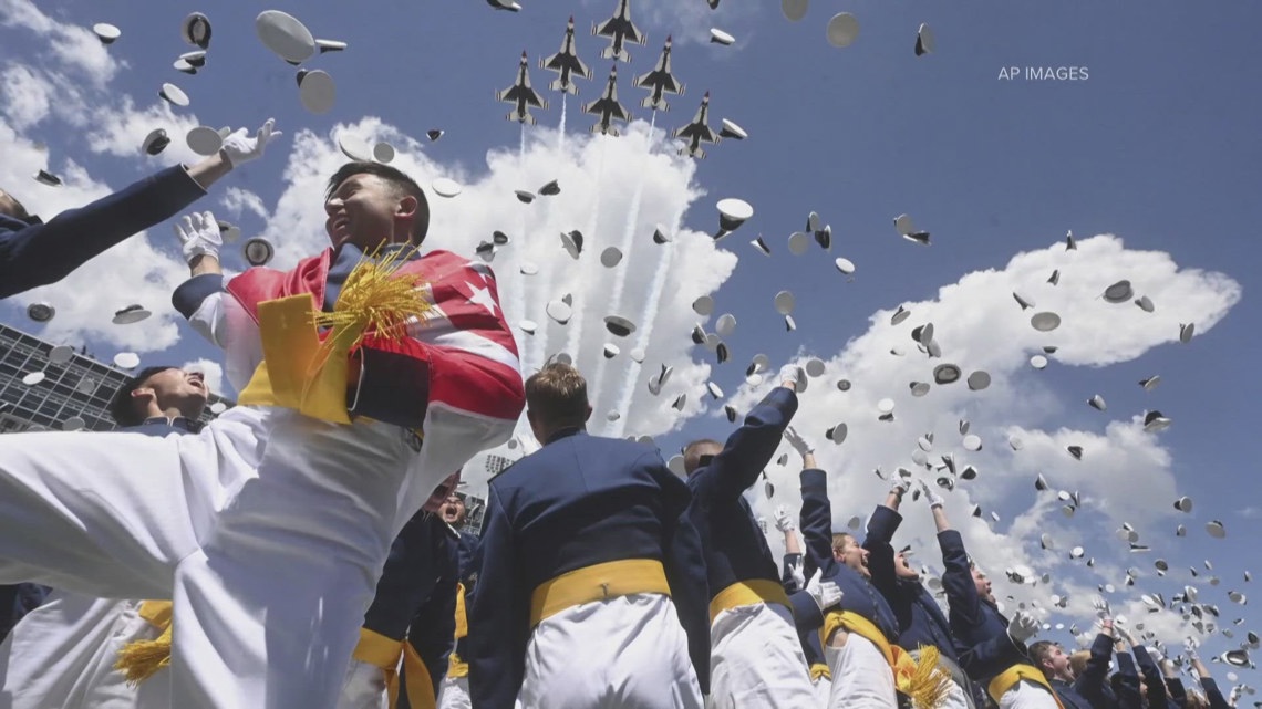 Thunderbirds prep for the United States Air Force Academy graduation