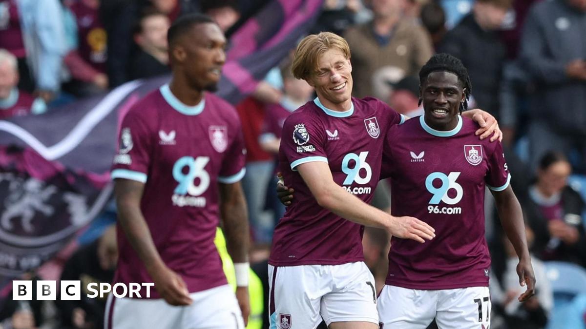 Burnley 2-2 Aston Villa: Unai Emery's side held by relegated Clarets