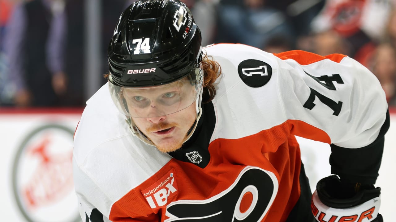 Tippett out for Flyers in Game 1 of 2nd Round against Hurricanes