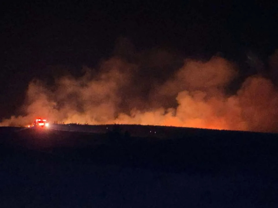 Wildfire in Clark County