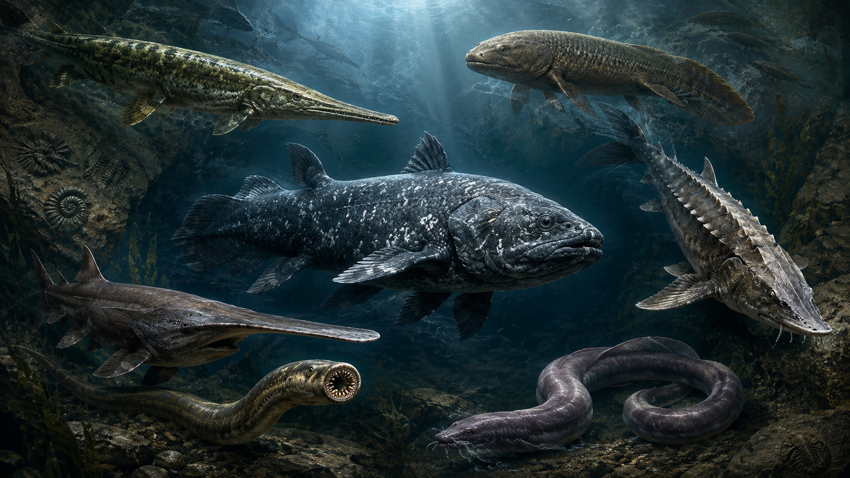 6 Ancient Fish Older Than Dinosaurs That Are Still Swimming Today