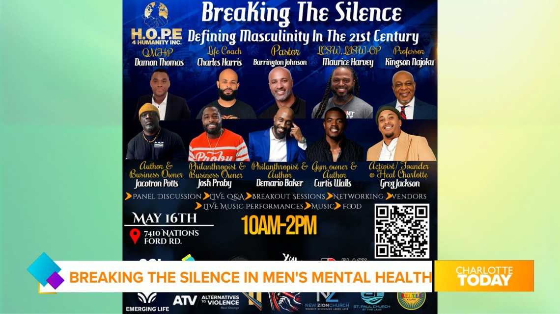 Breaking the Silence: Redefining masculinity and mental health