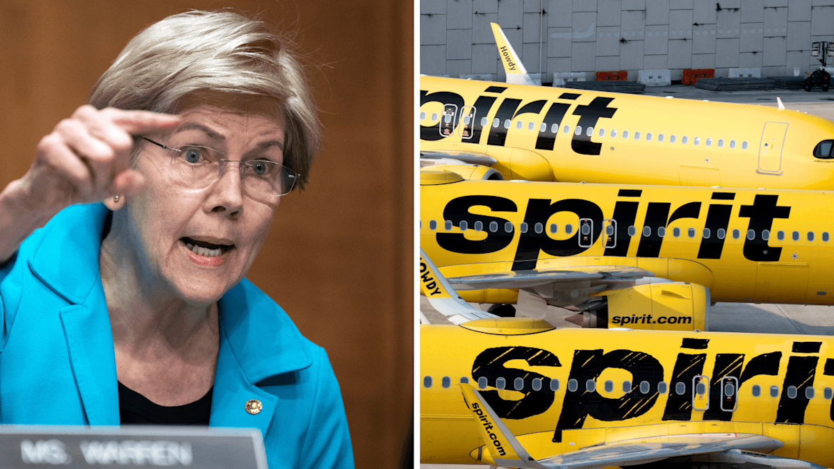Elizabeth Warren hailed blocking the $3.8B Spirit-JetBlue merger as a 'Biden win for flyers.' Now Spirit is gone