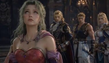 Terra looks up to the sky.