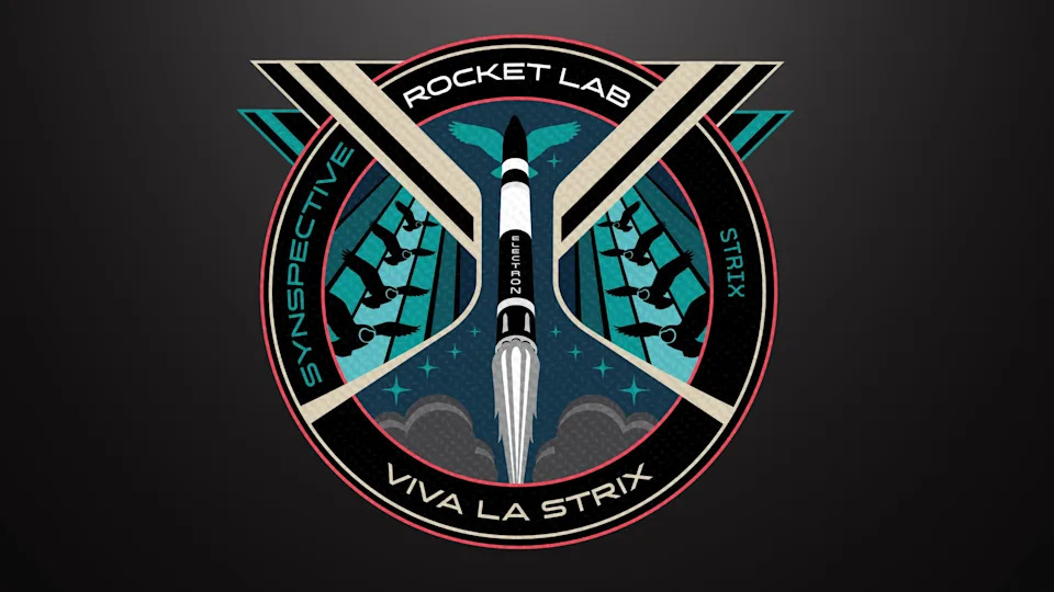 The patch for Rocket Lab's