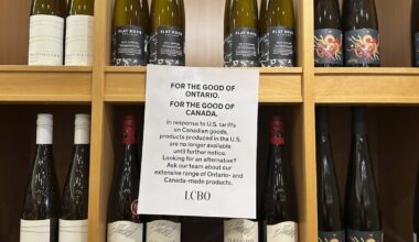 Canada is kicking its US booze habit as trade tensions persist