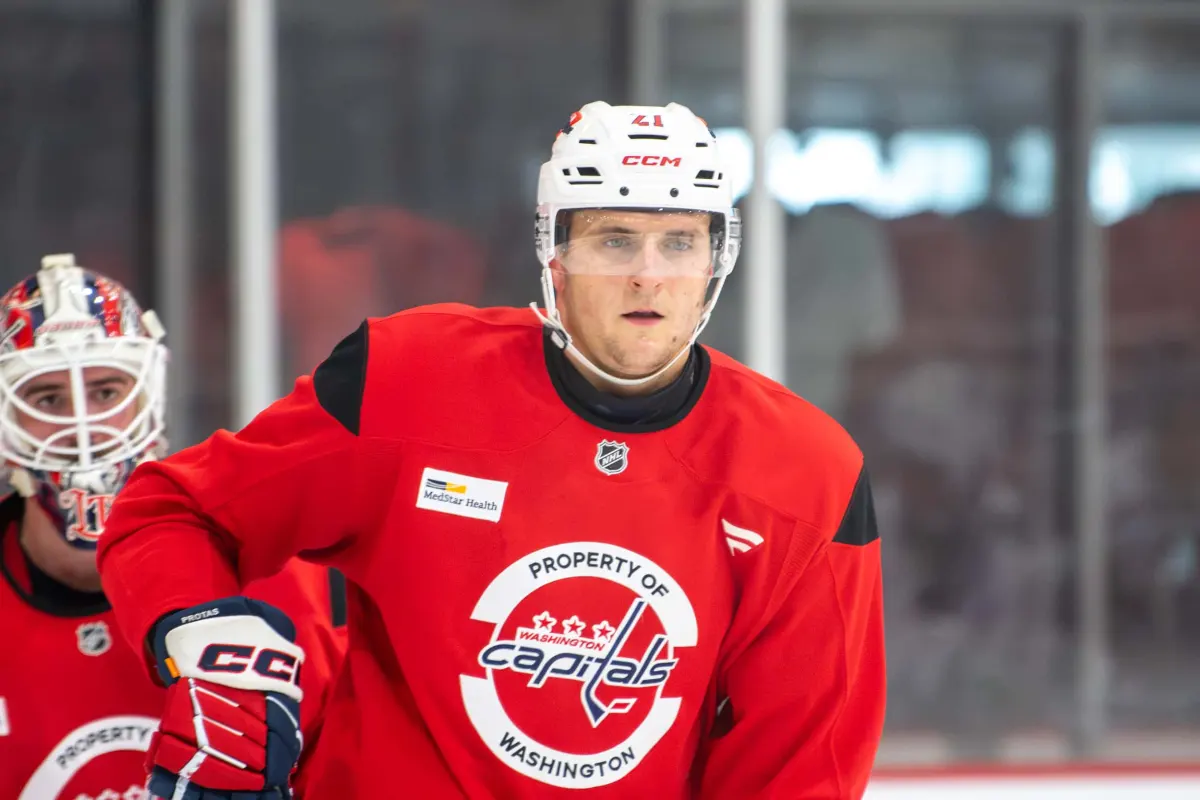 Aliaksei Protas has zero power-play goals in five seasons. Little brother Ilya Protas scored one two games into his NHL career: ‘It’s funny’