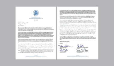 Chairs Ask President to Raise Political Prisoner Cases in China