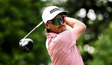 Rickie Fowler fights fever, shoots 63 at Truist Championship
