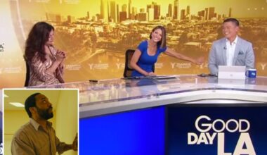 FOX 11 LA anchors make NSFW mistake while discussing hit horror flick 'Backrooms'