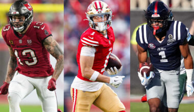 Brock Purdy thrilled by 49ers' fresh 'receiving corps as a whole': 'Everyone’s healthy and good'