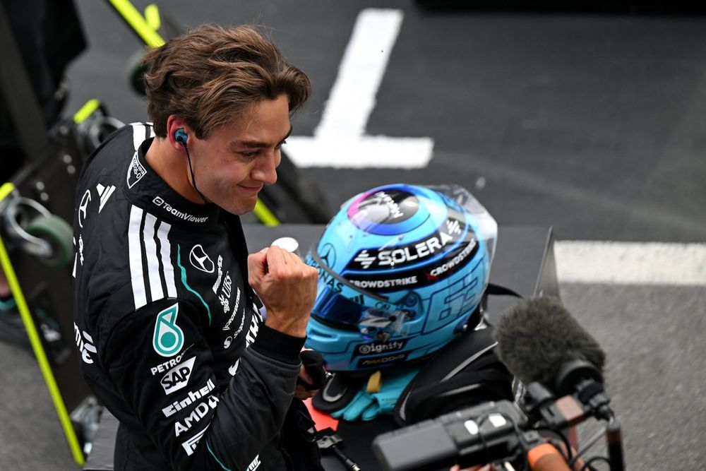 Russell mastering tyre temperature control during qualifying set up his late charge to pole