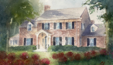 Statesboro artist George Lewis turns passion for watercolor into beautiful home portraits