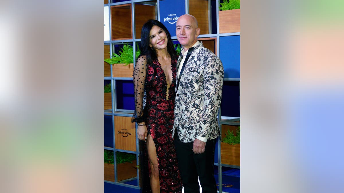 Lauren Sanchez and Bezos red carpet debut