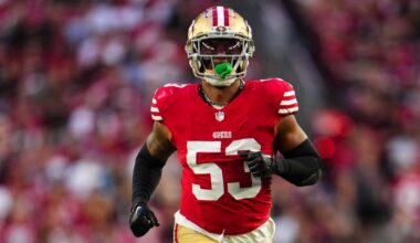 Dallas Cowboys pursuit of a LB and the PFF grades around each