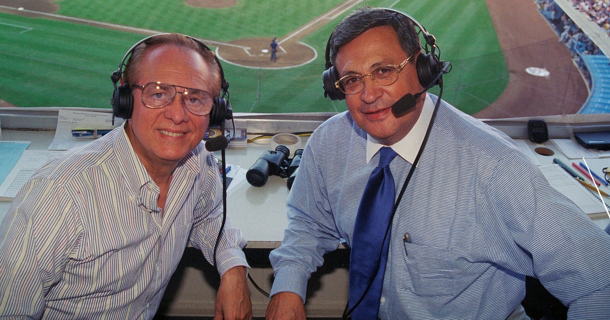 Baseball Announcers Rene Cardenas And Jaime Jarrin