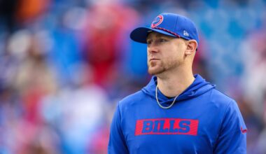 Joe Brady-led Buffalo Bills show biggest departure from Sean McDermott with ‘Bills Red’ label