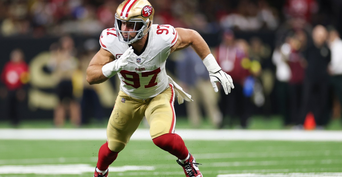 NFL Insider hints at the 49ers needing to make a decision about Nick Bosa after this year