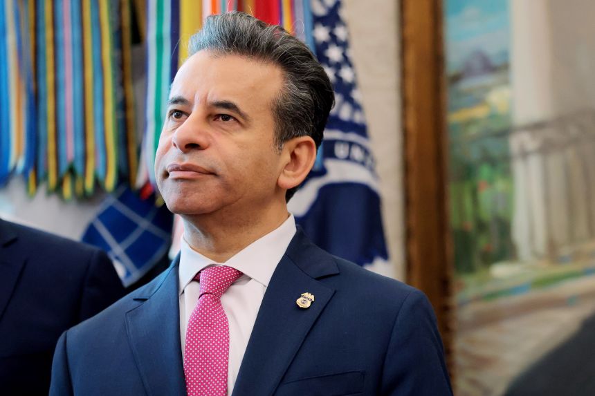Food and Drug Administration Commissioner Marty Makary listens as President Donald Trump speaks in the Oval Office of the White House on December 18, 2025.