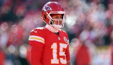 Patrick Mahomes participates in Chiefs’ first OTA practice