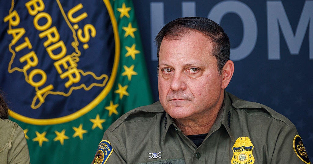 U.S. Border Patrol Chief Mike Banks at a roundtable in Brownsville, Texas, on Jan. 7, 2026.