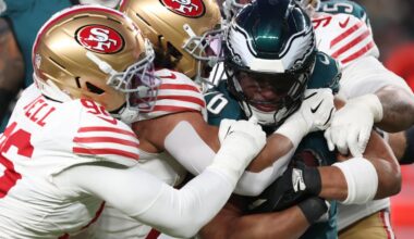 49ers schedule leaks: 6 more games, including 3 on primetime