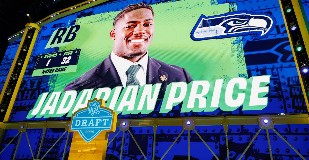 The Seahawks were concerned the 49ers would select their top choice at No. 33