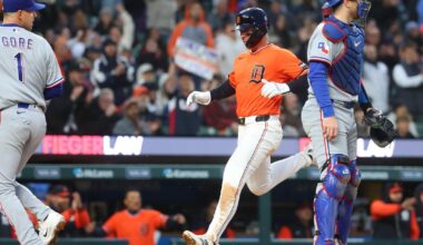 Danny Janssen's HR, Josh Jung's two RBIs lead Rangers past Tigers 5-4