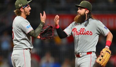 Schwarber hits majors-leading 19th and 20th HRs, Phillies beat Pirates 11-9 in 10 innings