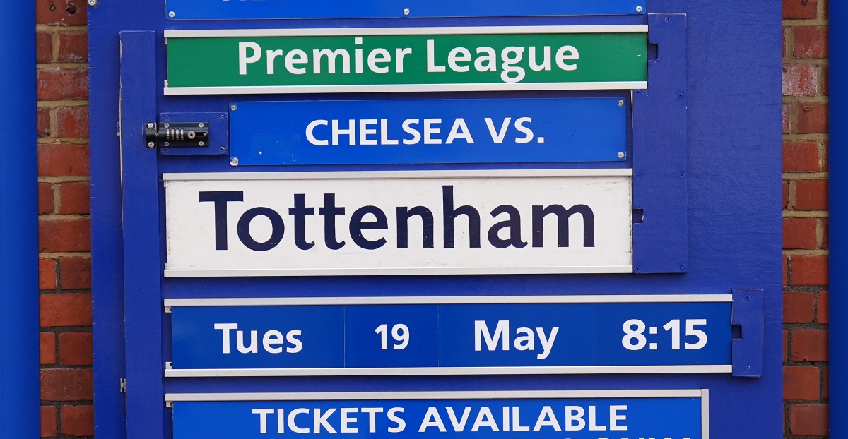 Chelsea vs. Tottenham Hotspur, Premier League: Lineups & Game Thread