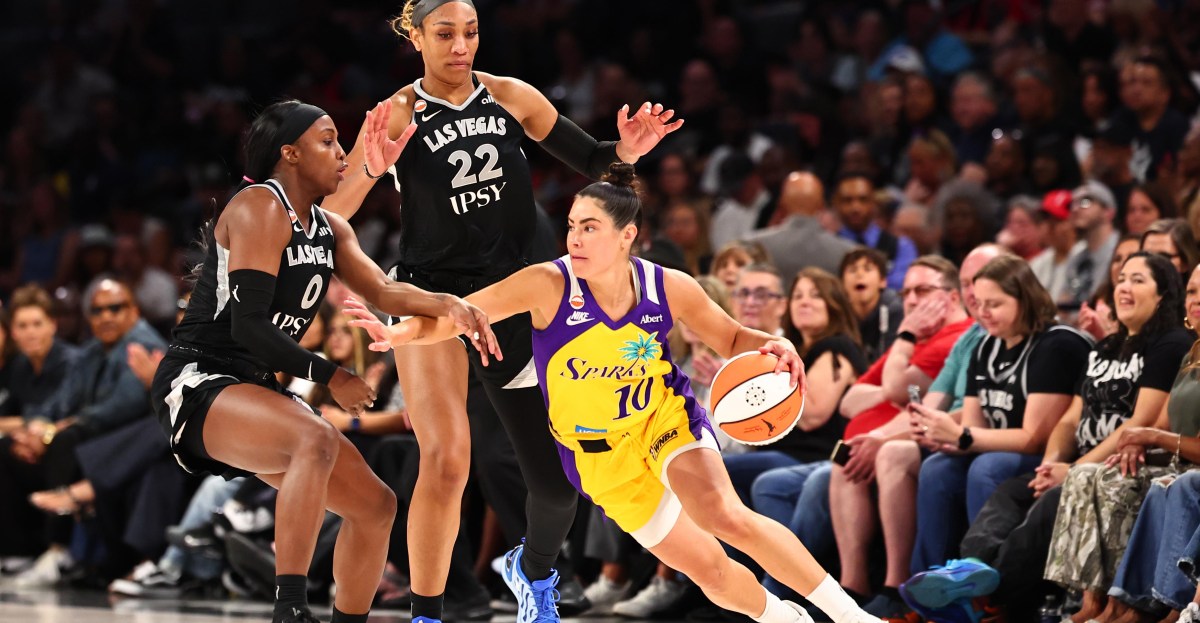 Kelsey Plum is doing exactly what she set out to do
