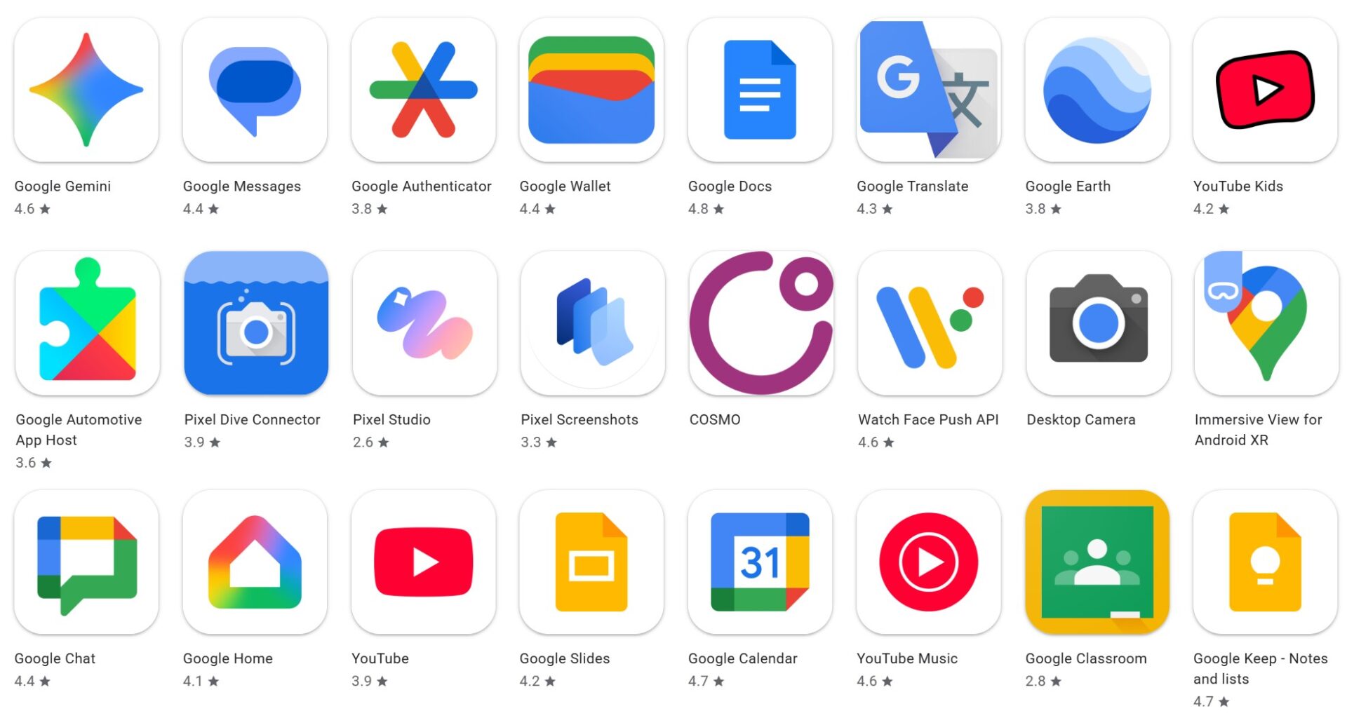 google cosmo app play store