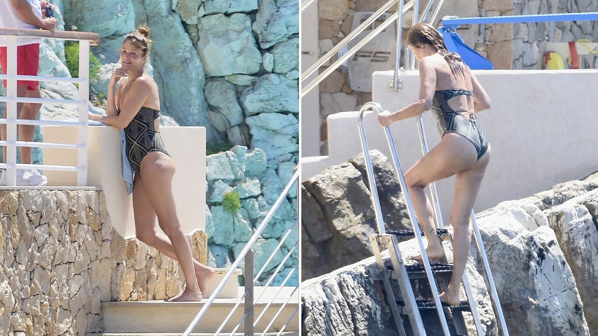 Helena Christensen at the hotel du Cap Eden Roc in France in May 2026.