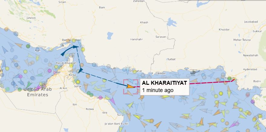 First LNG ship to cross Strait of Hormuz since the Iran war began on 28 February