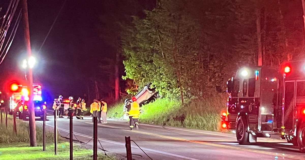 Child flown to hospital, adult injured after rollover crash in Washington County