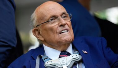 Rudy Giuliani hospitalized in critical condition, his spokesman says