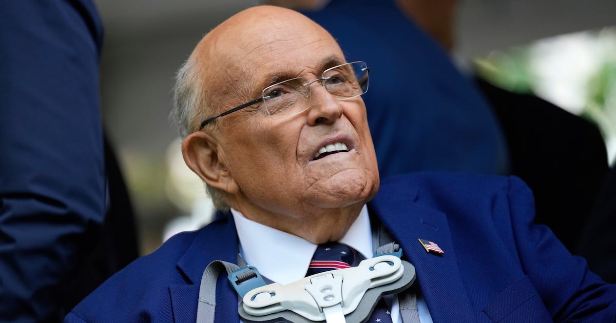 Rudy Giuliani hospitalized in critical condition, his spokesman says