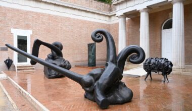 A Utah-born sculptor is at the center of controversy at Venice Bienniale