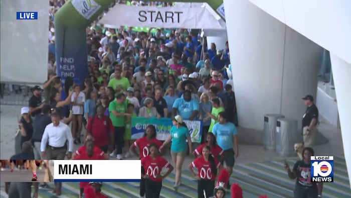 Miami walk aims to break mental health stigma
