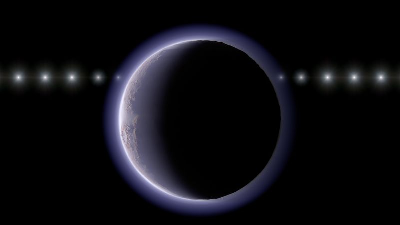 Atmosphere spotted around small, distant solar system object