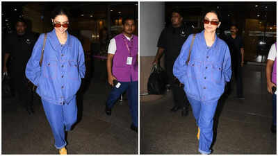 Mom-to-be Deepika Padukone oozes pregnancy glow as she returns to Mumbai after Cape Town schedule of King with Shah Rukh Khan