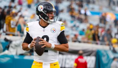 Four trade destinations for Steelers QB Mason Rudolph