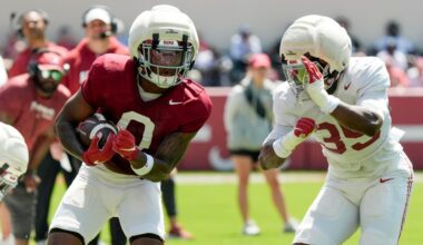 Alabama football: William Sanders says RBs are “scary” talented
