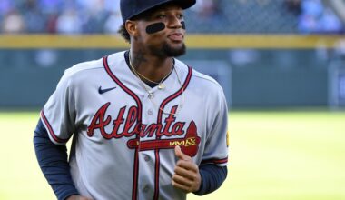Ronald Acuña Jr. goes on 10-day IL with Grade 1 strain of left hamstring; Spencer Strider activated