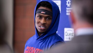 NY Giants’ WR Darnell Mooney: ‘My role is to make plays and dominate’