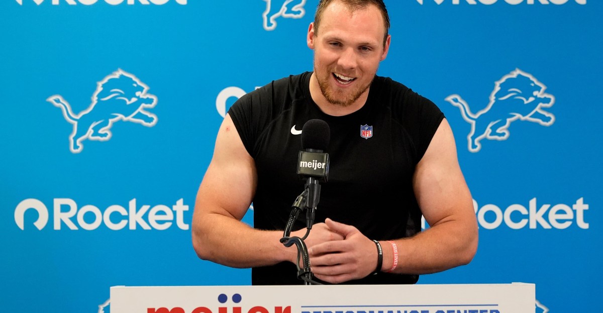 Jack Campbell: ‘Refreshing’ to see hungry Lions roster on Day 1 of OTAs