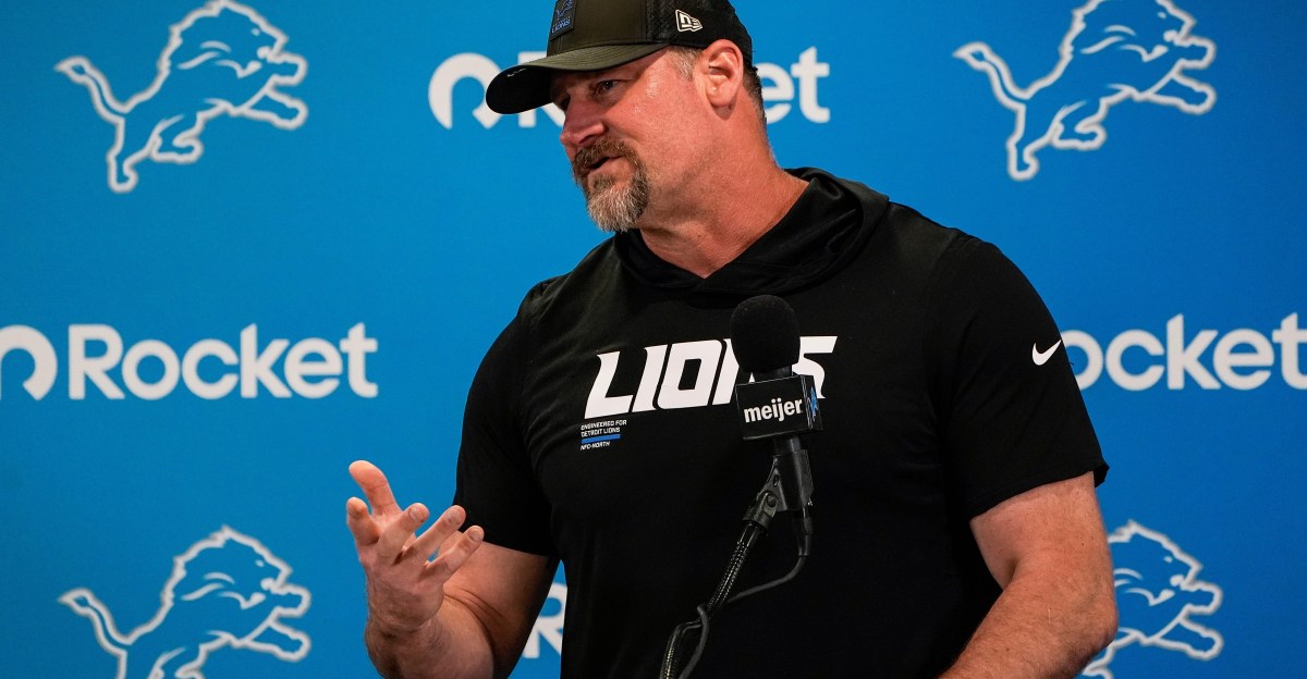 Dan Campbell on why Detroit Lions were only team to cancel rookie minicamp