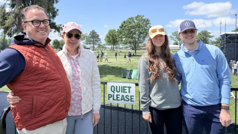 Meet the neighbors with the most unique view of the PGA Championship