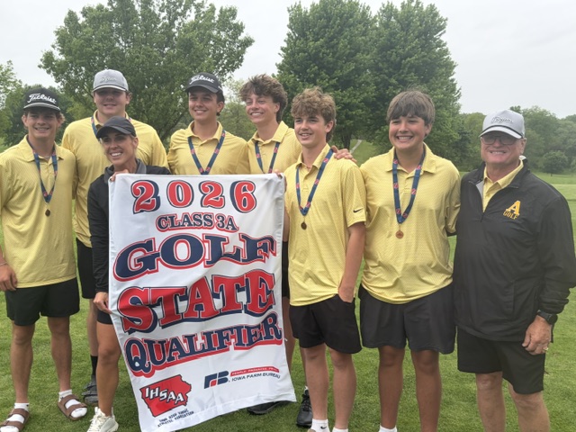 McLaren’s Par on Last Hole Advances Atlantic to State Golf Meet | Western Iowa Today 96.5 KSOM KS 95.7